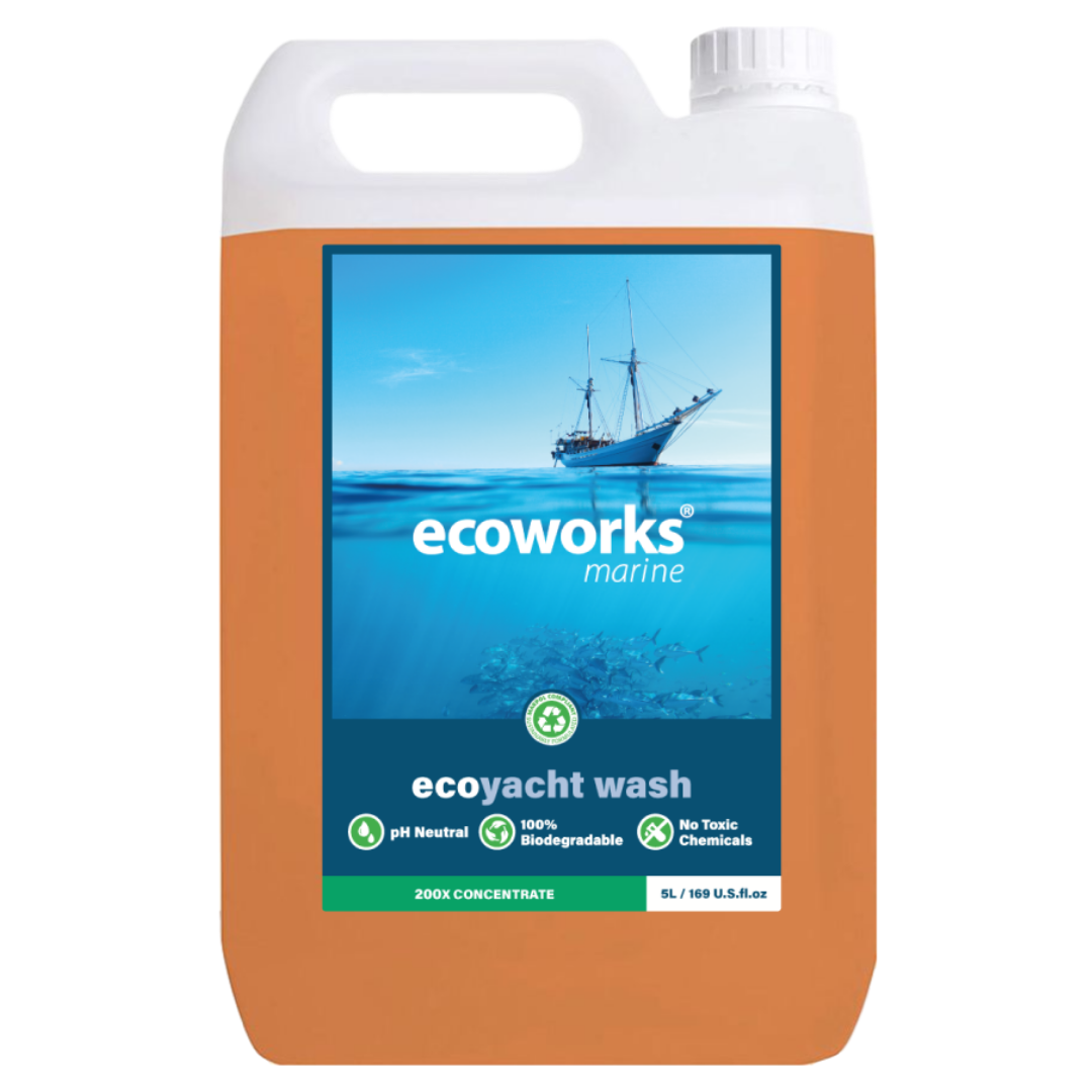 Yacht & Boat Wash Hull Cleaner Concentrate by, Ecoworks Marine
