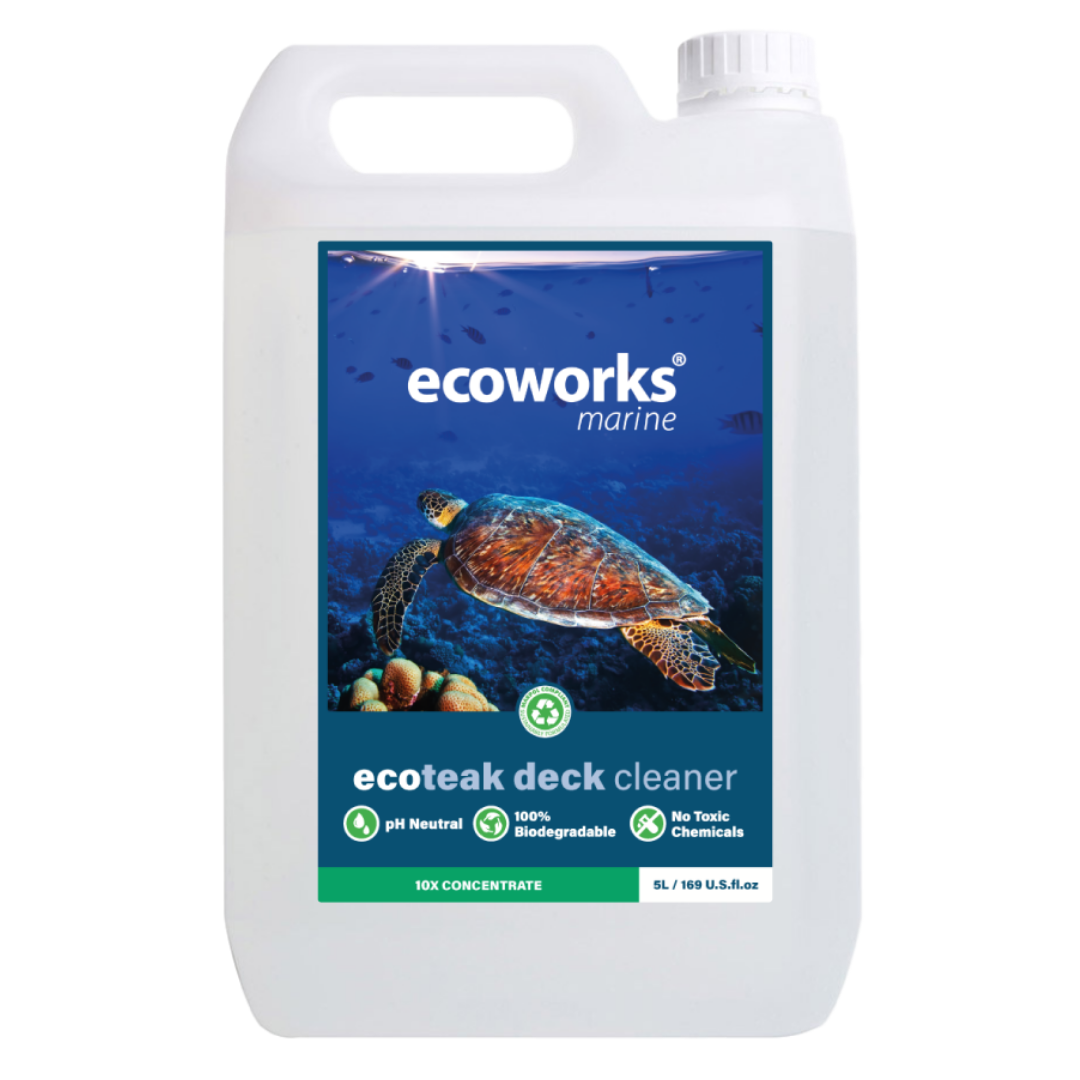 Teak Deck and Teak Cleaner, EcoFriendly by Ecoworks Marine Ecoworks