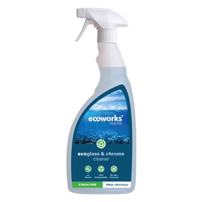 Ecoworks Marine Eco-friendly Glass & Chrome Cleaner 