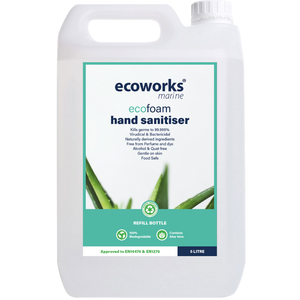 disinfettante per le mani in schiuma ecologica - Ecoworks Marine Ltd.