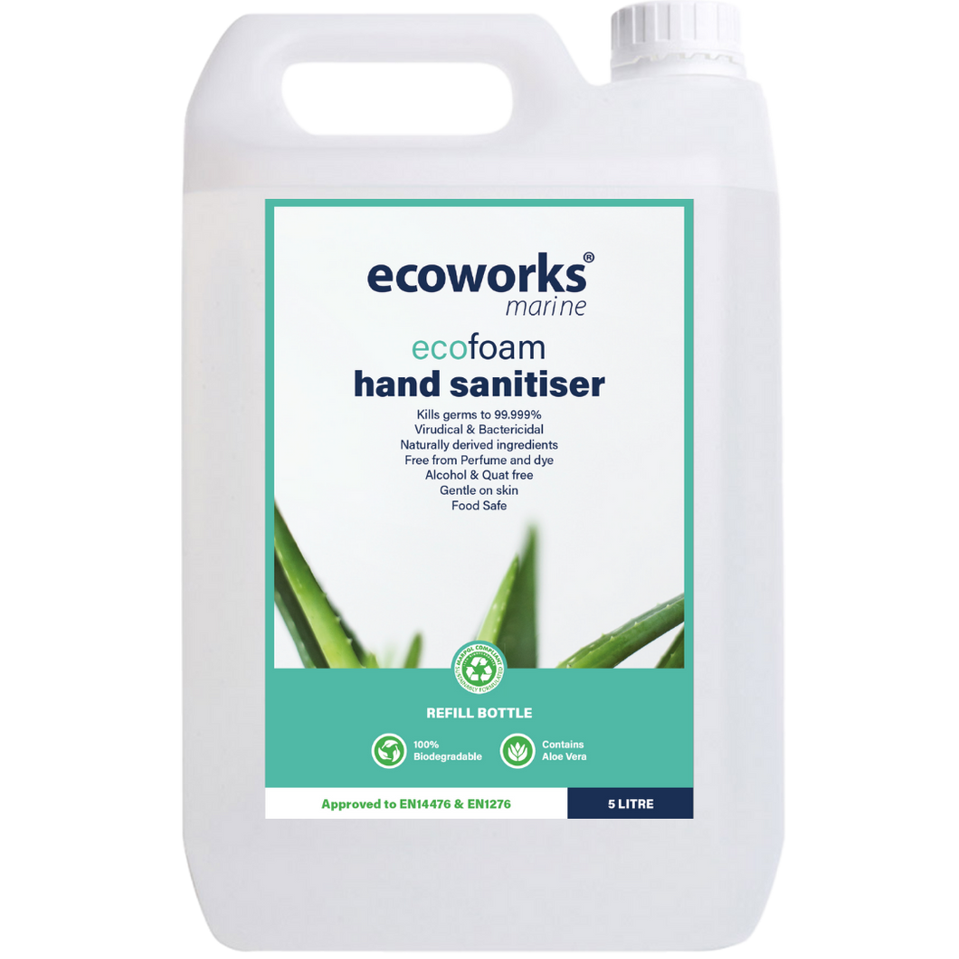 eco foam hand sanitiser - Ecoworks Marine Ltd.