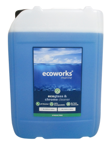 Detergente ecologico per vetri e cromo - Ecoworks Marine Ltd.