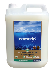 Ecoworks Marine Varnished Wood and Leather Polish Cleaner