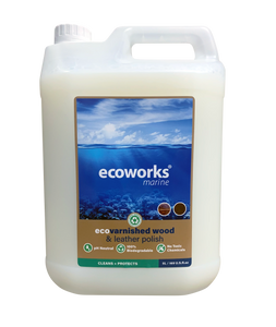 Ecoworks Marine Varnished Wood and Leather Polish Cleaner