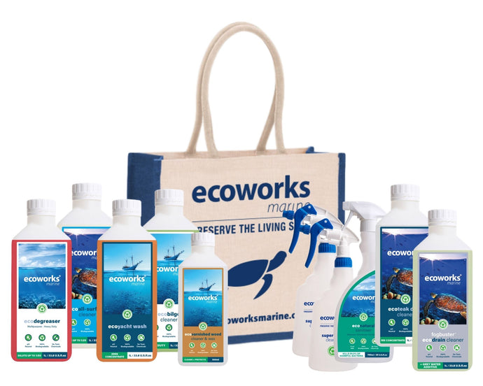 ecoworks marine fully prepped spring clean yacht kit